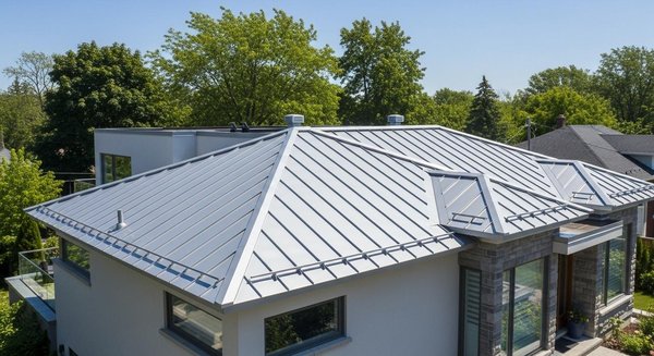 Les toitures métalliques et d'acier à Montréal : la solution durable et performante